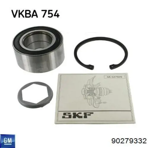 Подшипник ступицы 90279332 General Motors
