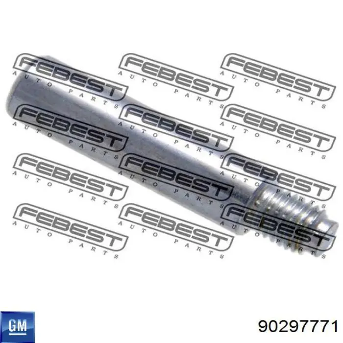 Направляющая переднего суппорта General Motors 90297771 цена, от 3.95 USD