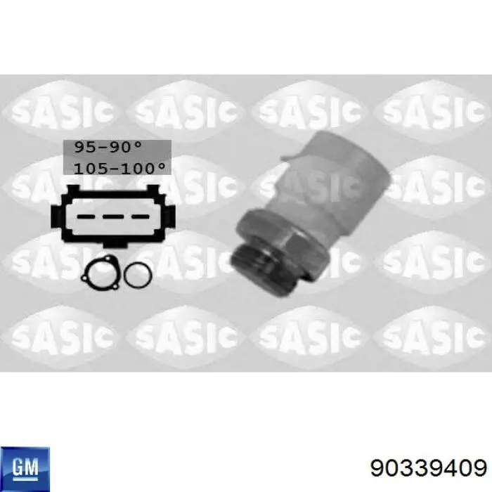 90339409 General Motors Датчик радиатора