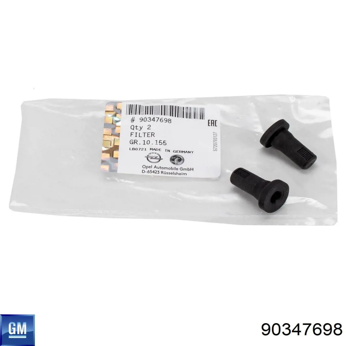 90347698 General Motors Двигатель омывателя стекла передний/задний