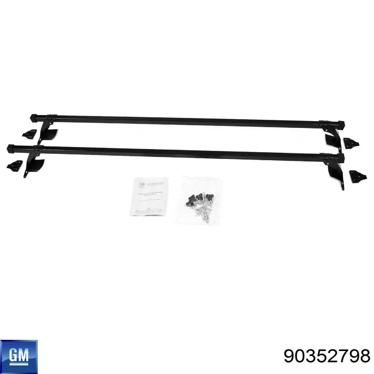 Передняя часть глушителя 90352798 General Motors