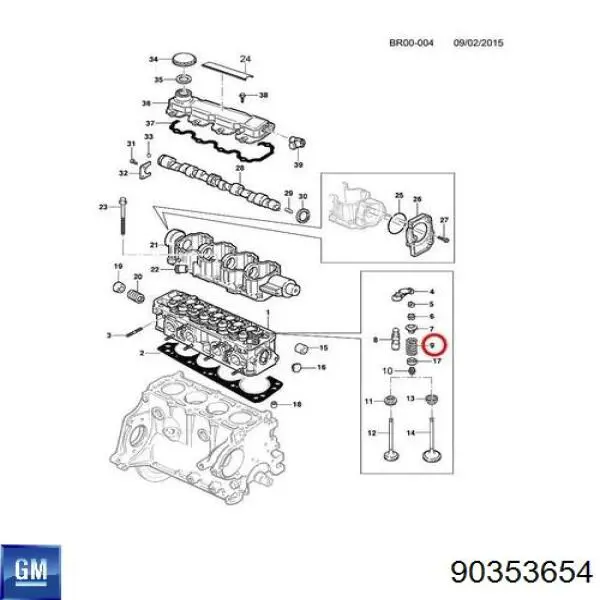  90353654 Opel