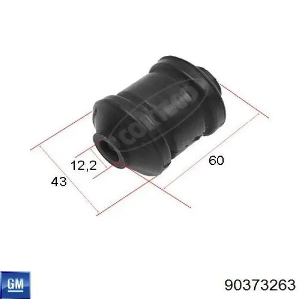 Сайлентблок переднего нижнего рычага Opel 0352351