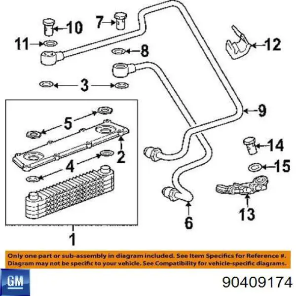 Купить 90409174 General Motors 