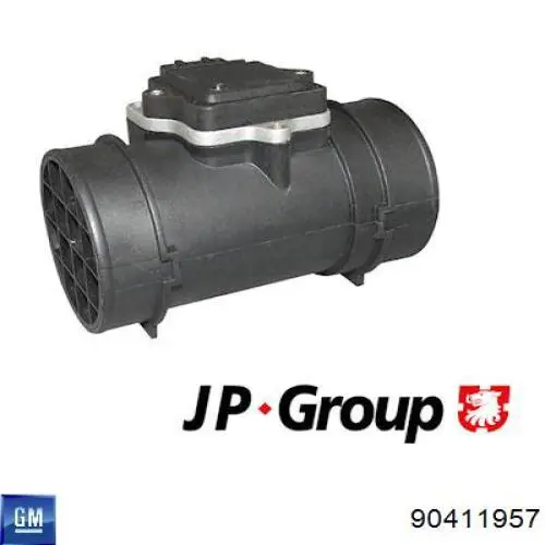 90411957 General Motors sensor de fluxo (consumo de ar, medidor de consumo M.A.F. - (Mass Airflow))