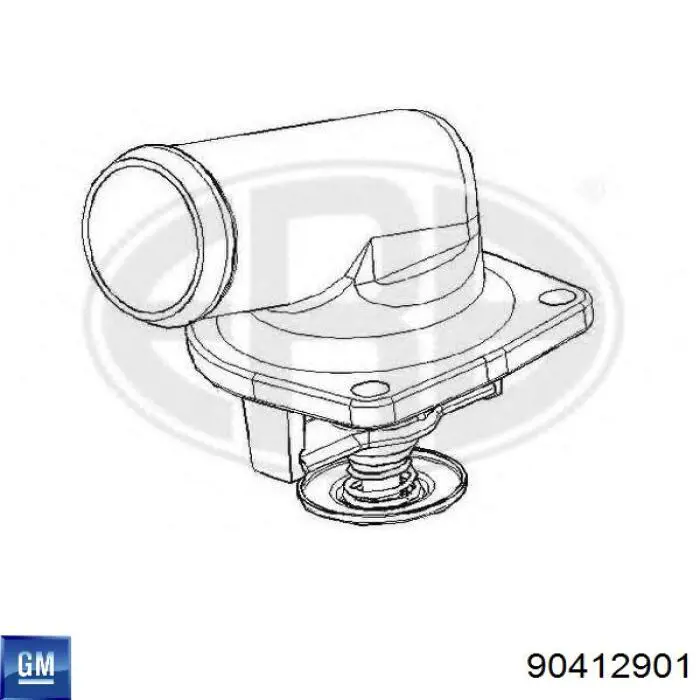 Термостат в корпусе General Motors 90412901 цена, от 13.91 USD