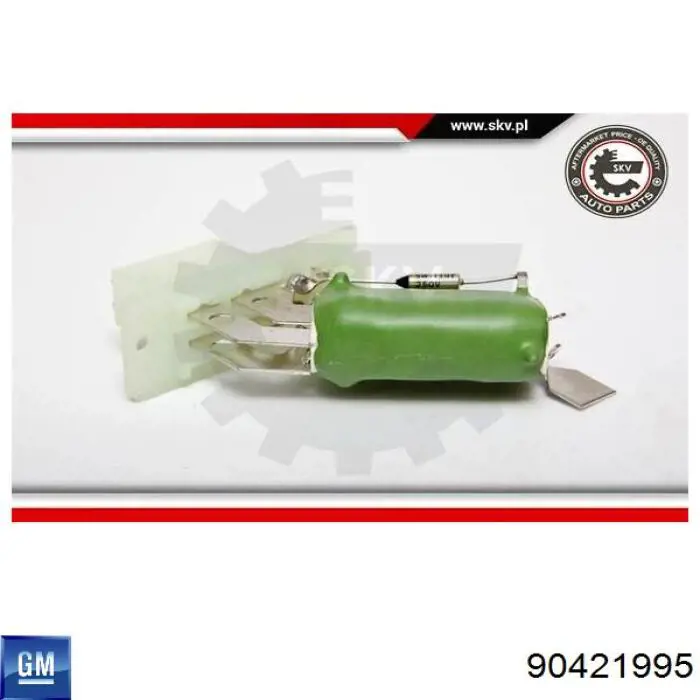 Купить 90421995 General Motors Регулятор оборотов вентилятора печки