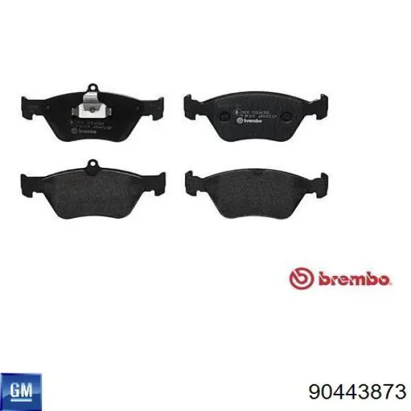 Колодки General Motors 90443873 цена, от 19.07 USD