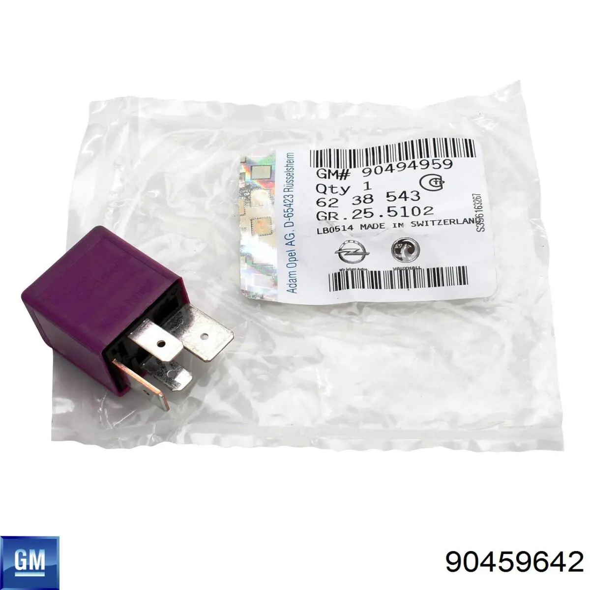 Реле электробензонасоса General Motors 90459642 цена, от 4.31 USD
