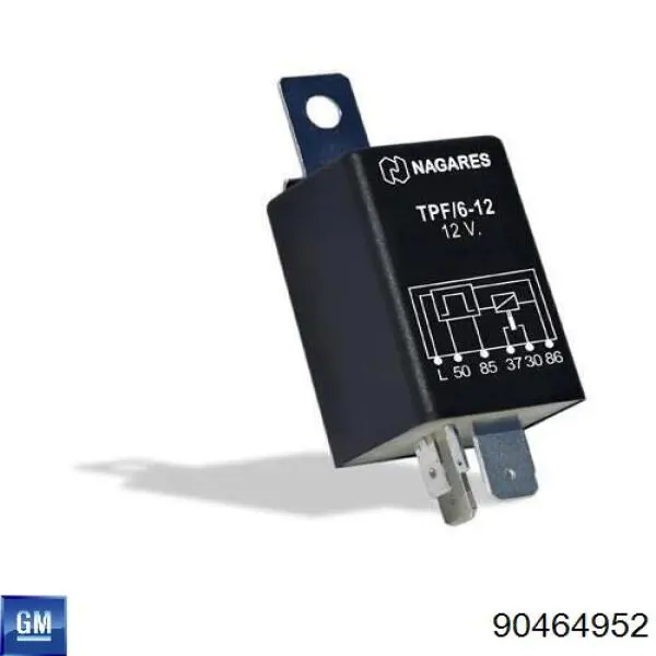 90464952 General Motors Реле свечей накала