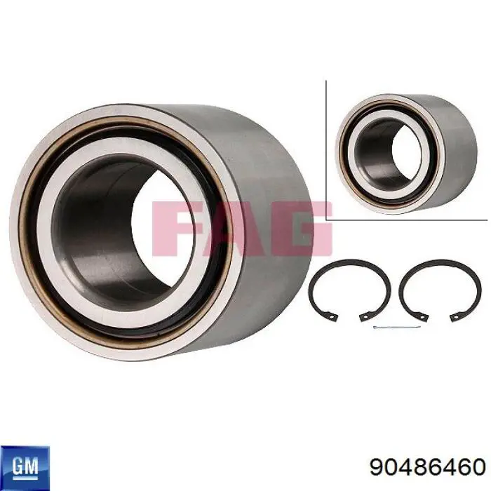 90486460 General Motors Подшипник ступицы передней