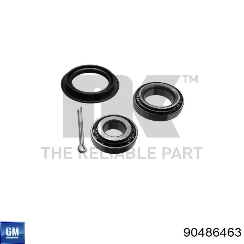 Подшипник ступицы пер/зад General Motors 90486463 цена, от 7.84 USD