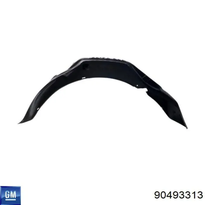 Правый подкрылок переднего крыла General Motors 1102333 цена, от 16.63 USD