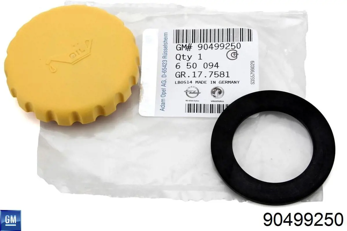 Крышка маслозаливной горловины General Motors 90499250 цена, от 2.25 USD