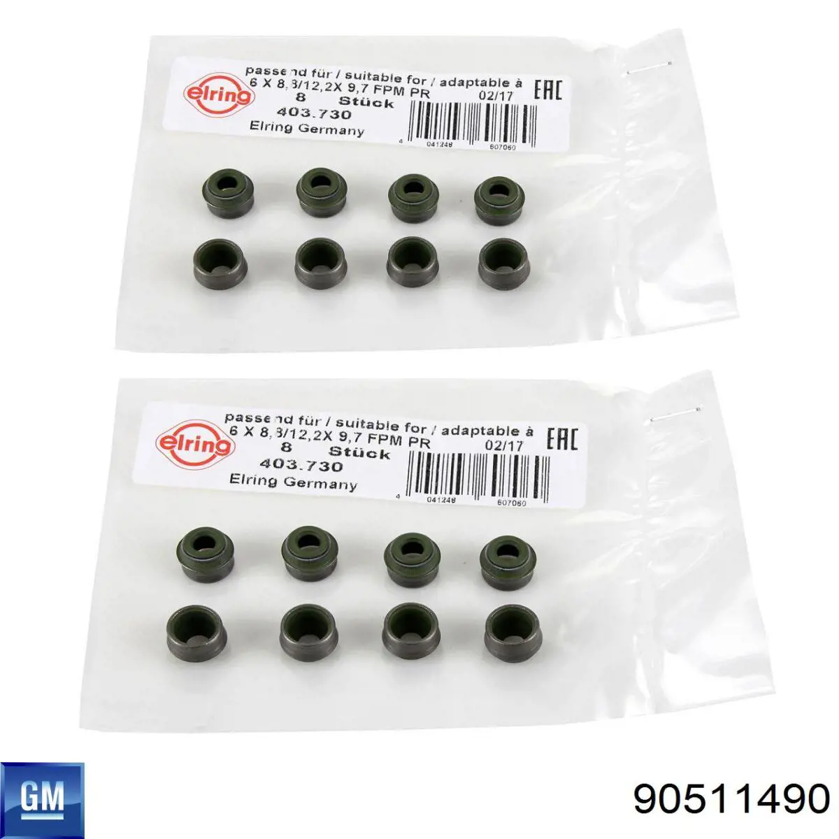 Прокладка ГБЦ General Motors 90511490 цена, от 15.56 USD