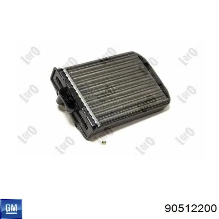 90512200 General Motors Радиатор отопителя салона