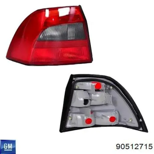 Фонарь задний левый Magneti Marelli 712373709879