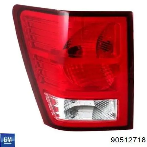 Купить 90512718 Opel Задняя правая фара