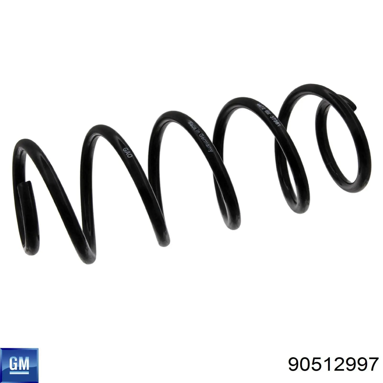 Пружина амортизатора передняя General Motors 90512997 цена, от 18.60 USD