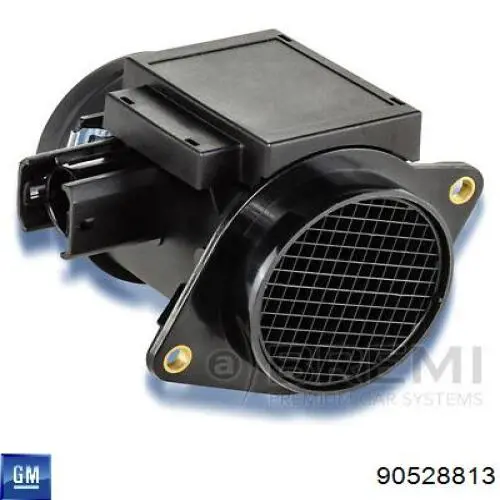 90528813 General Motors sensor de fluxo (consumo de ar, medidor de consumo M.A.F. - (Mass Airflow))