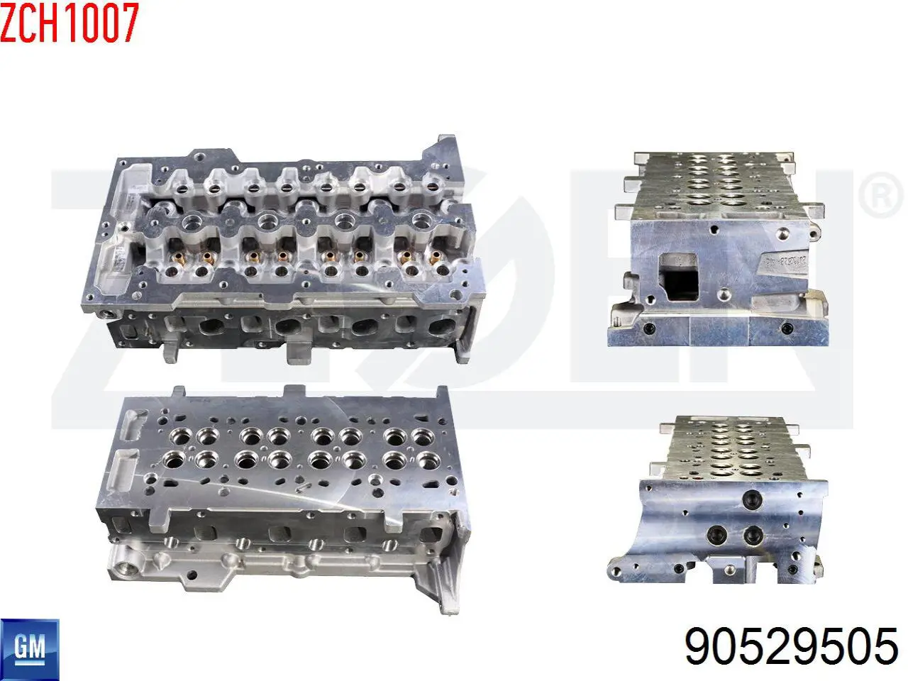 Нижний шлаг радиатора охлаждения 90529505 General Motors