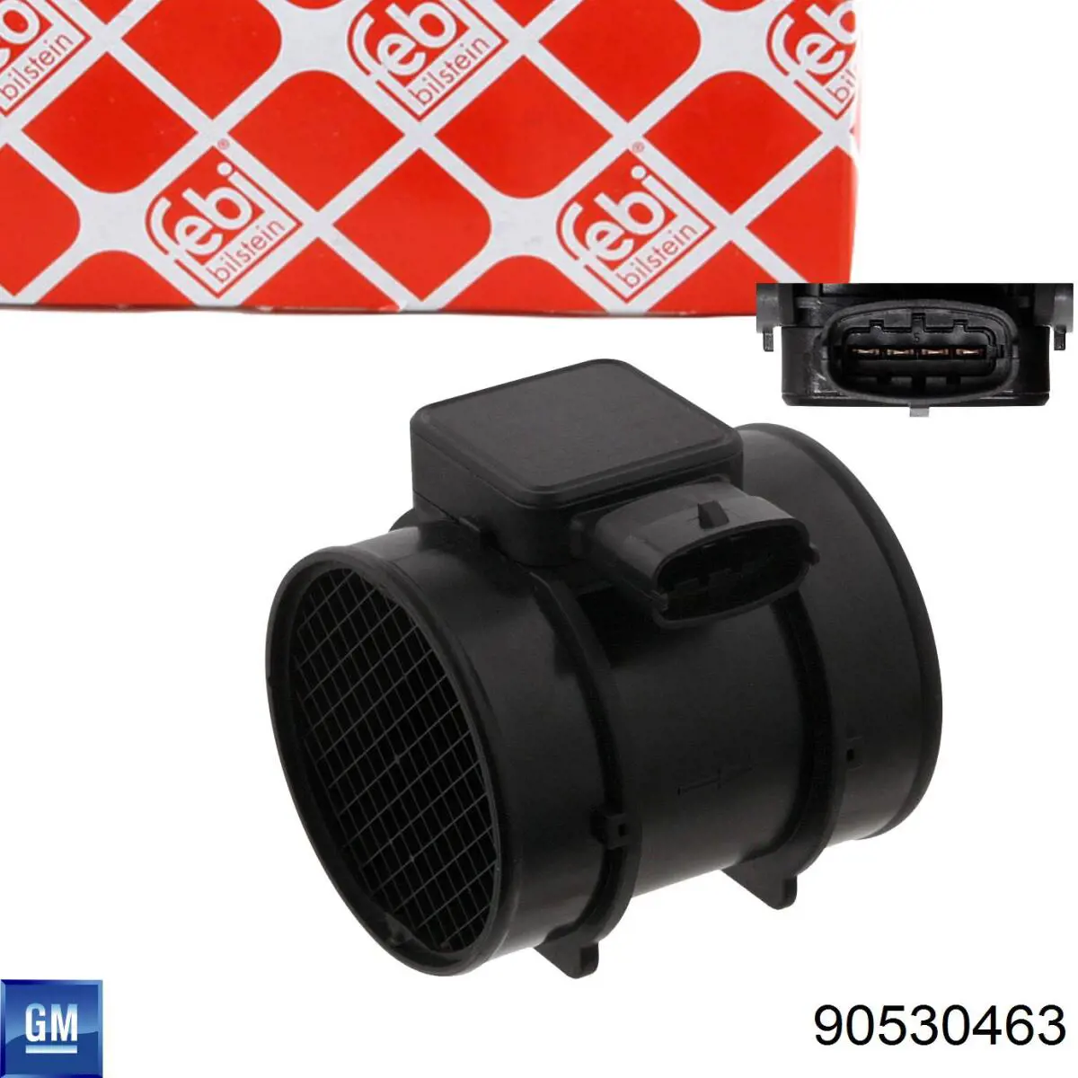 Датчик массового расхода воздуха General Motors 90530463 цена, от 47.60 USD