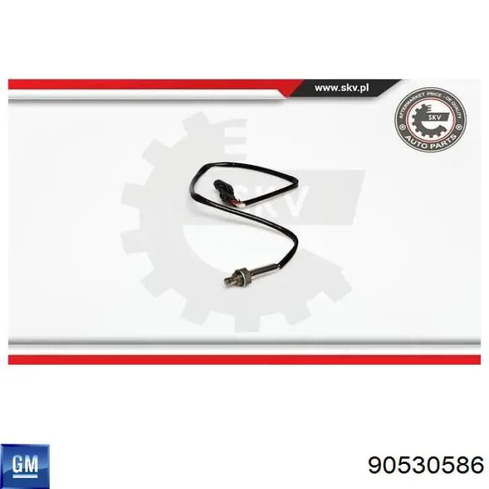 Датчик кислорода до катализатора 90530586 General Motors