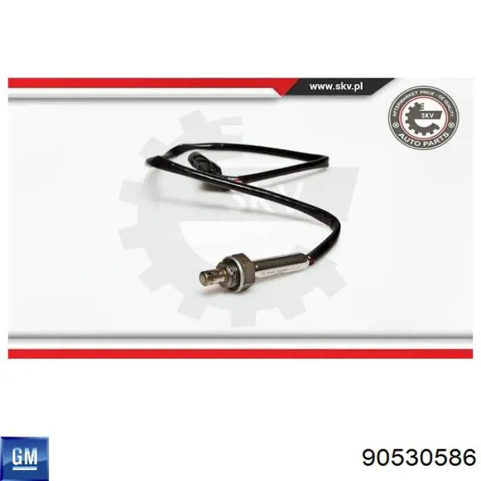 90530586 General Motors Лямбда-зонд, датчик кислорода до катализатора