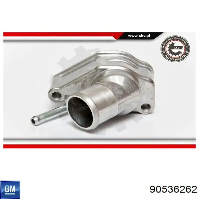 90536262 General Motors Корпус термостата в сборе