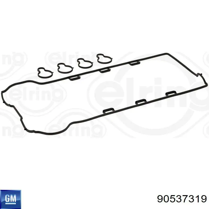 Комплект прокладок крышки клапанов 90537319 General Motors