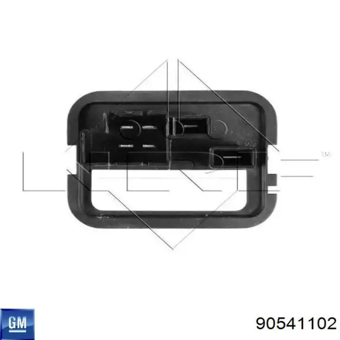 Купить 90541102 General Motors Электродвигатели (электродвигатель отопителя) или розетка прицепа штепсельная
