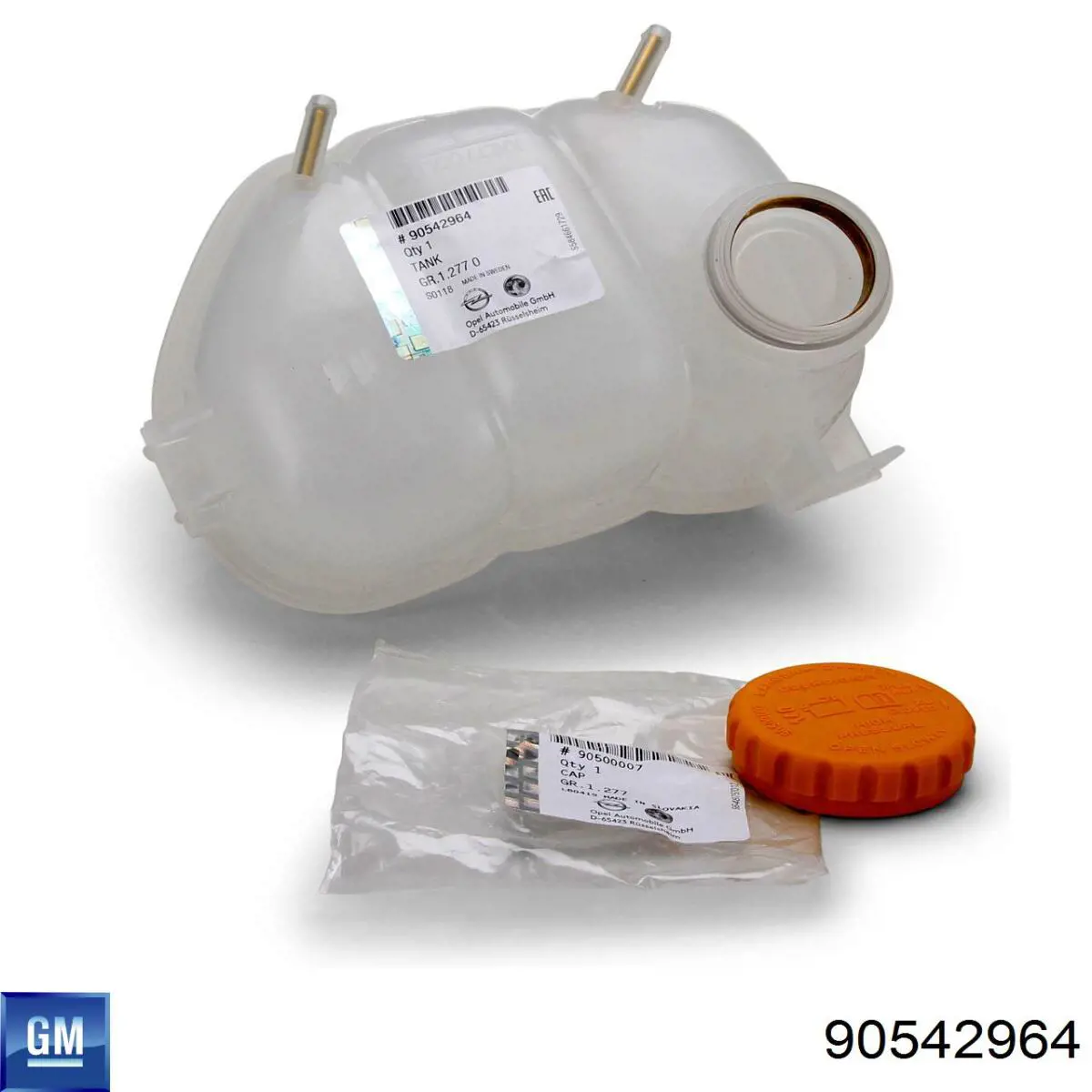 Бачок системы охлаждения 90542964 General Motors