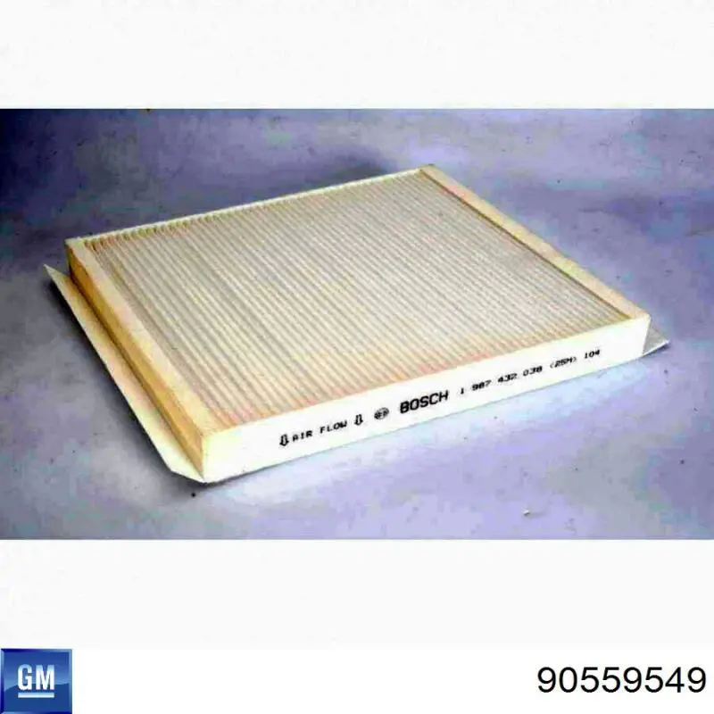 Фильтр салона 90559549 General Motors