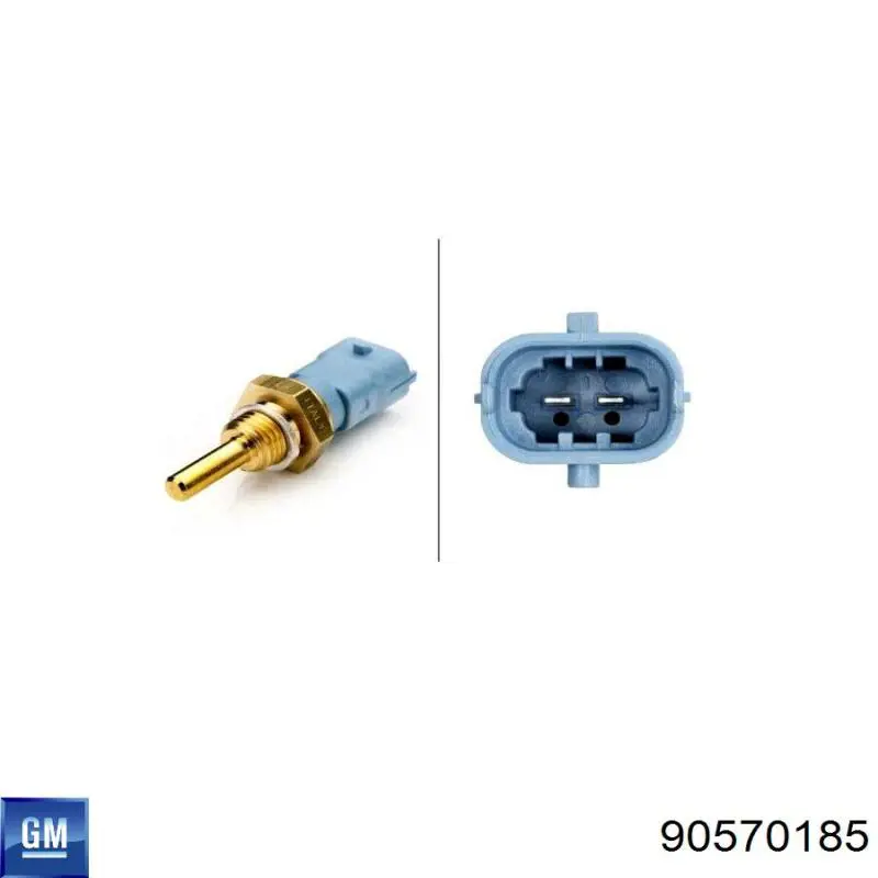 Купить 90570185 General Motors Термодатчик охлаждающей жидкости