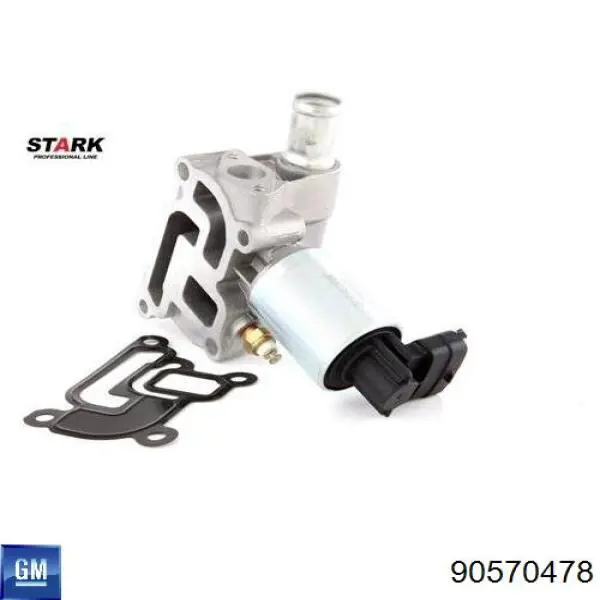 ENT500044 Engitech Клапан рециркуляции отработавших газов EGR