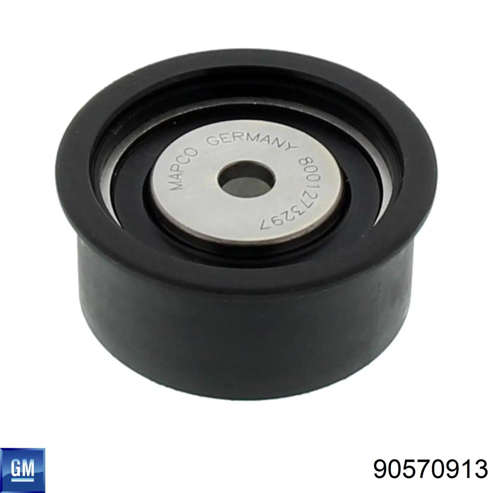 Обводной ролик ремня ГРМ General Motors 90570913 цена, от 11.08 USD