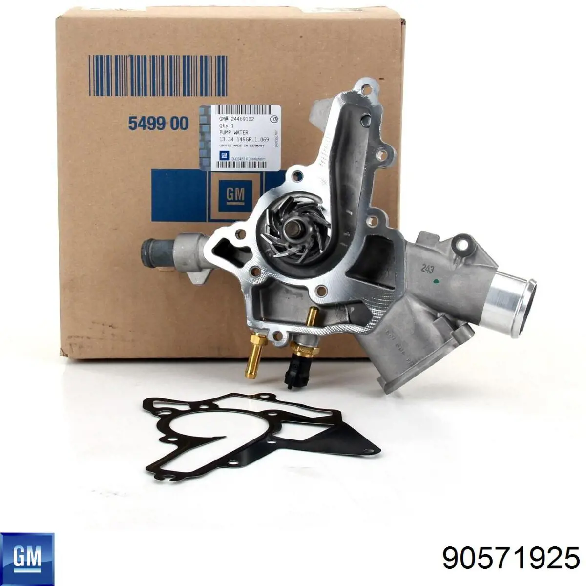 Сальник коленвала 90571925 General Motors