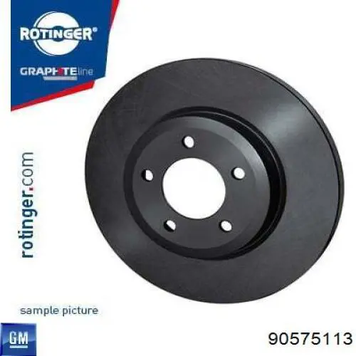 90575113 General Motors Дисковый тормоз