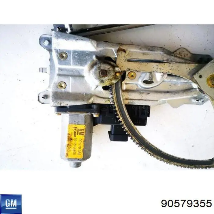 101249200 Opel Мотор стеклоподъемника двери передней, левой