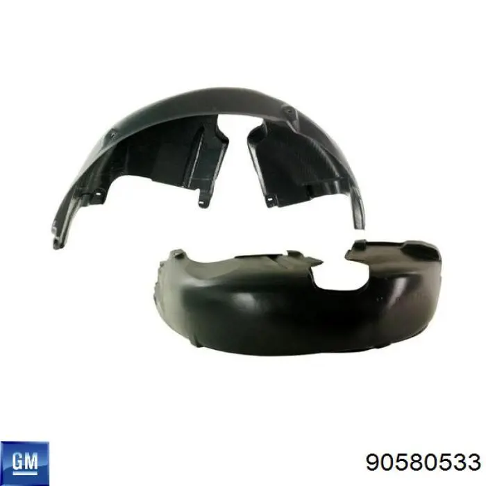 Подкрылок передний левый 90580533 General Motors