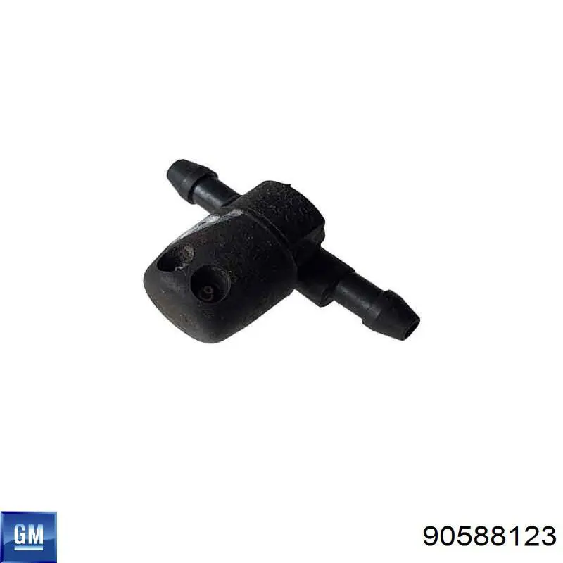 Форсунка омывателя стекла лобового левая 90588123 General Motors