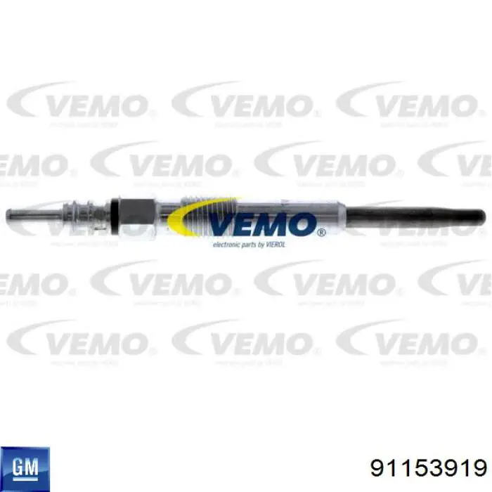 Свечи накала General Motors 91153919 цена, от 9.26 USD