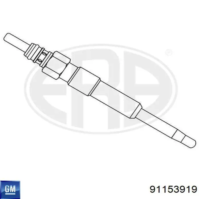 91153919 General Motors Свечи накаливания