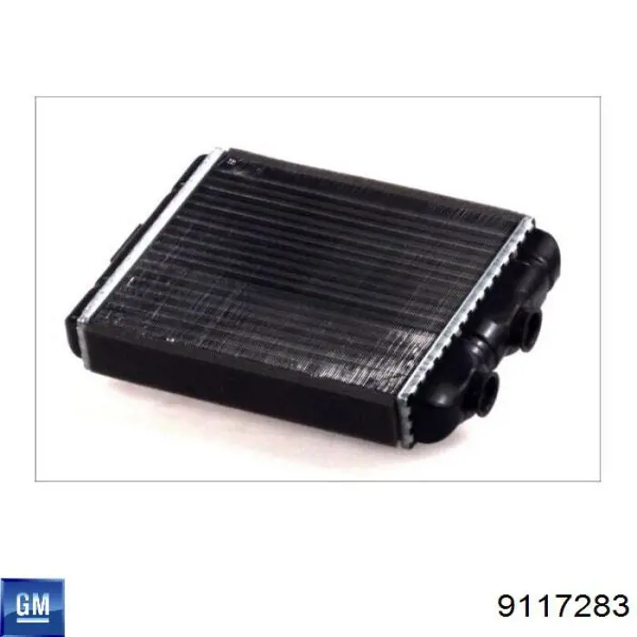 9117283 General Motors radiador de forno (de aquecedor)