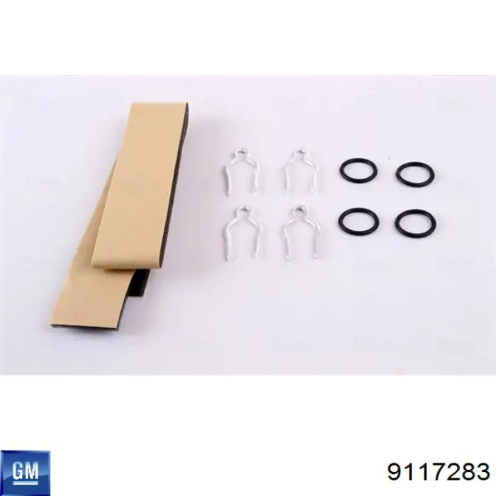 9117283 General Motors Радиатор отопителя салона