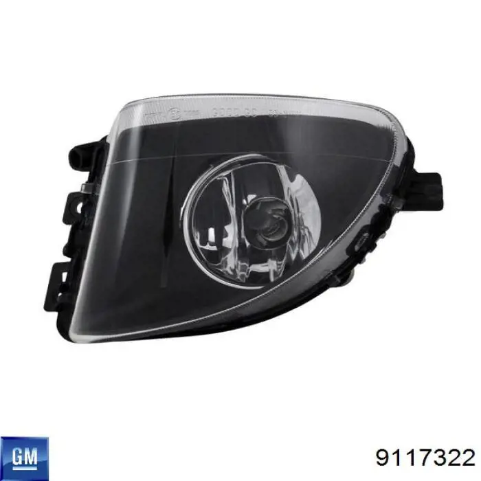 9117322 General Motors Противотуманка правая
