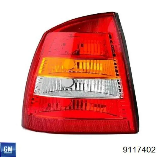 Задняя левая фара General Motors 9117402 цена, от 31.67 USD