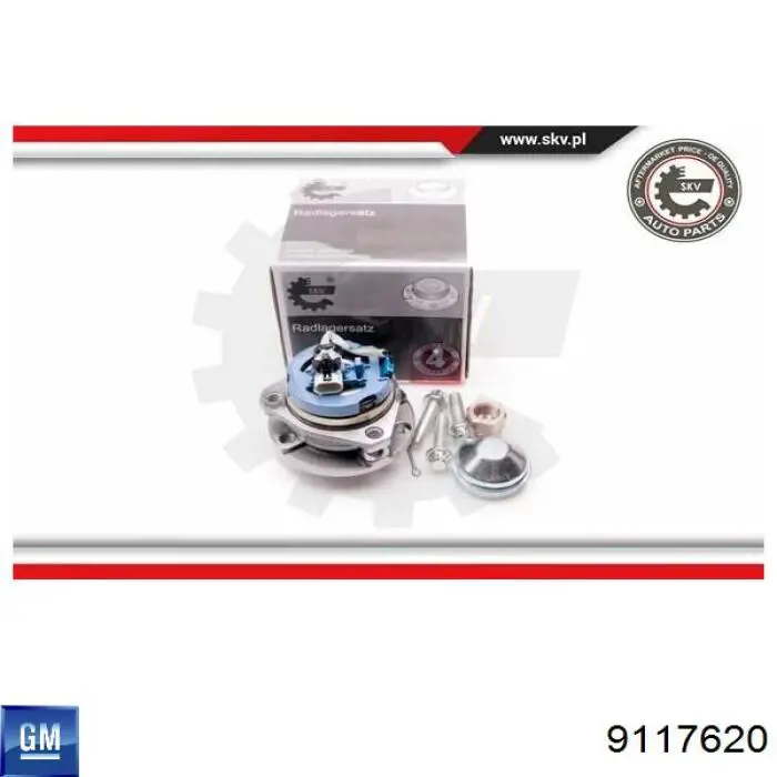 Купить 9117620 General Motors Ступица переднего колеса