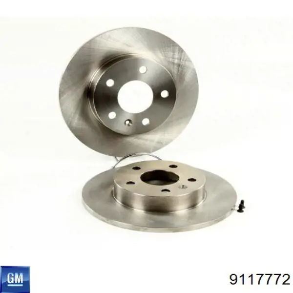 Тормозные диски 9117772 General Motors