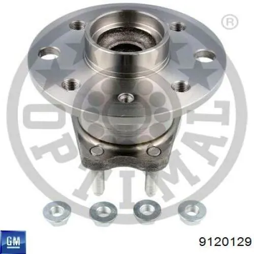 Ступицы задних колес General Motors 9120129 цена, от 65.05 USD